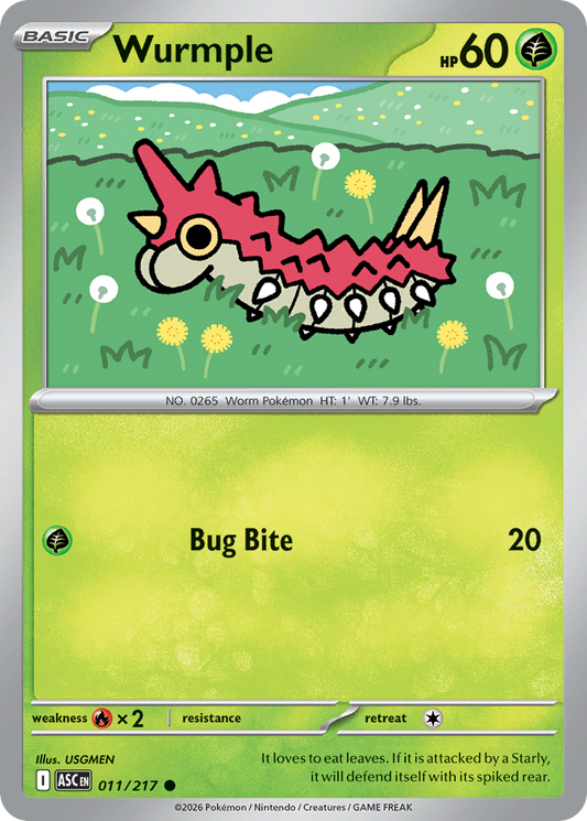 Wurmple – Ascended Heroes