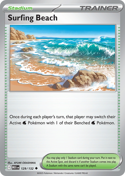 Surfing Beach – Mega Evolution