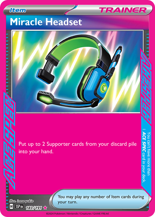 Miracle Headset – Surging Sparks