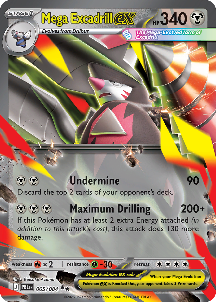 Mega Excadrill ex – Pitch Black