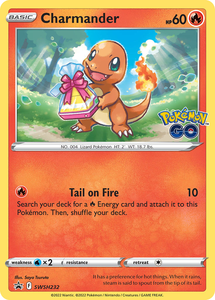Charmander – SWSH Black Star Promos