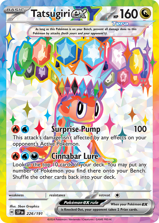 Tatsugiri ex – Surging Sparks