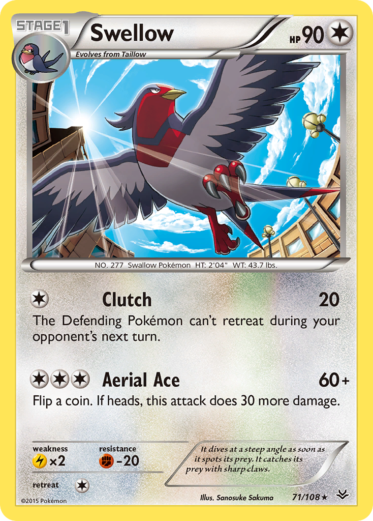 Swellow – Roaring Skies