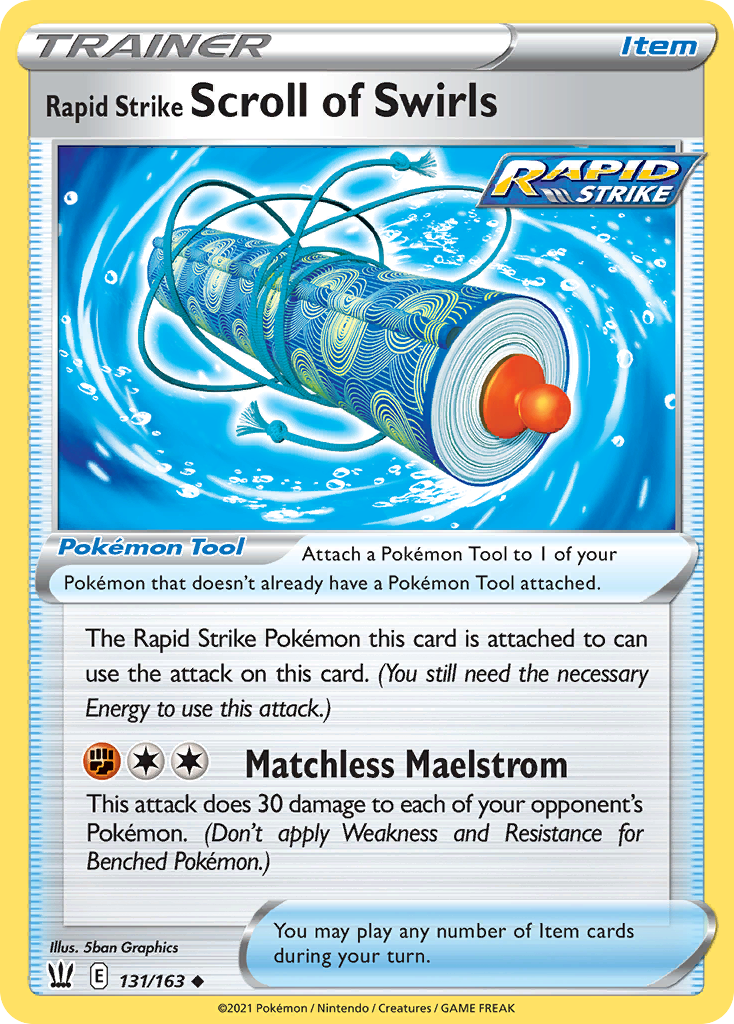 Rapid Strike Scroll of Swirls – Battle Styles