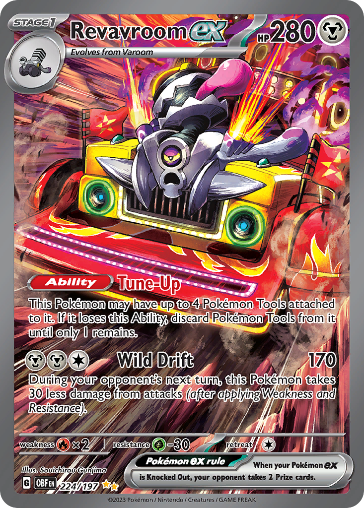 Revavroom ex – Obsidian Flames
