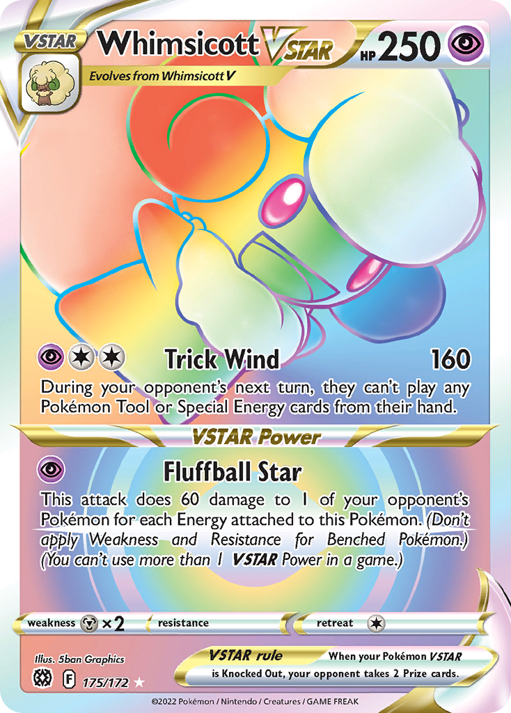 Whimsicott VSTAR – Brilliant Stars