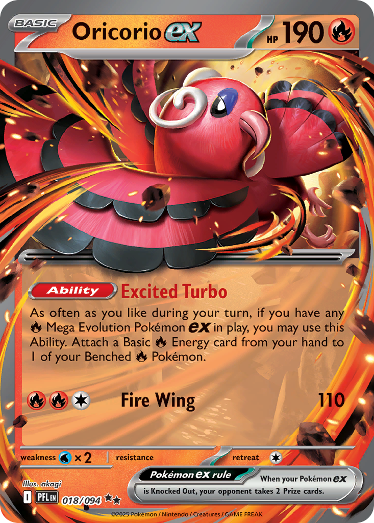 Oricorio ex – Phantasmal Flames