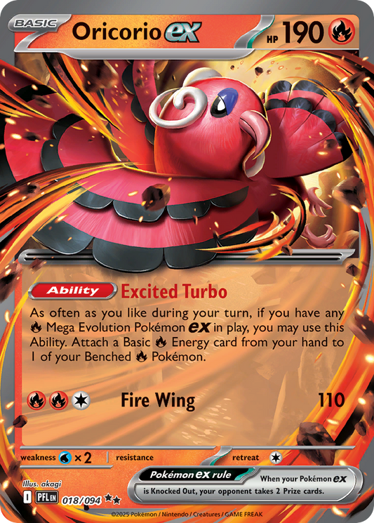 Oricorio ex – Phantasmal Flames