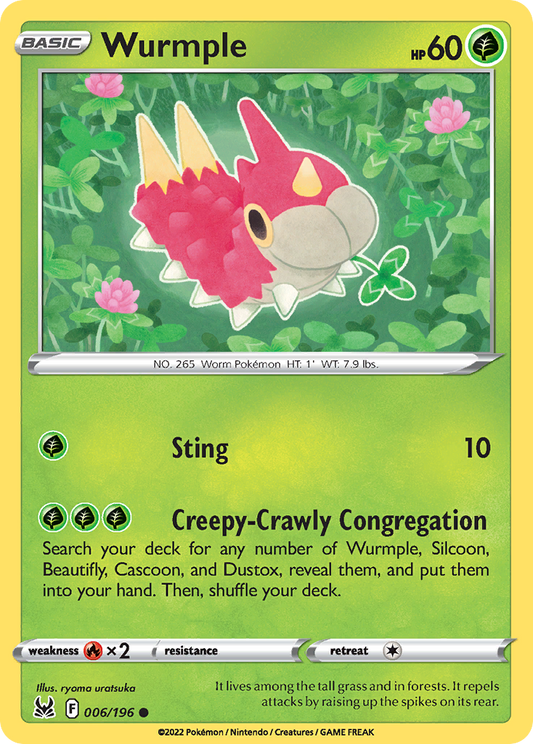 Wurmple – Lost Origin