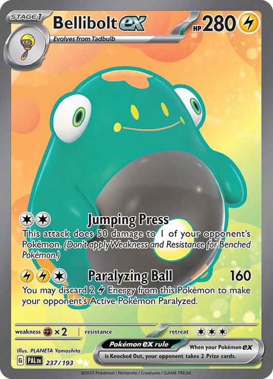 Bellibolt ex – Paldea Evolved