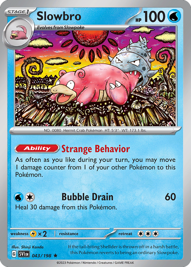 Slowbro – Scarlet & Violet