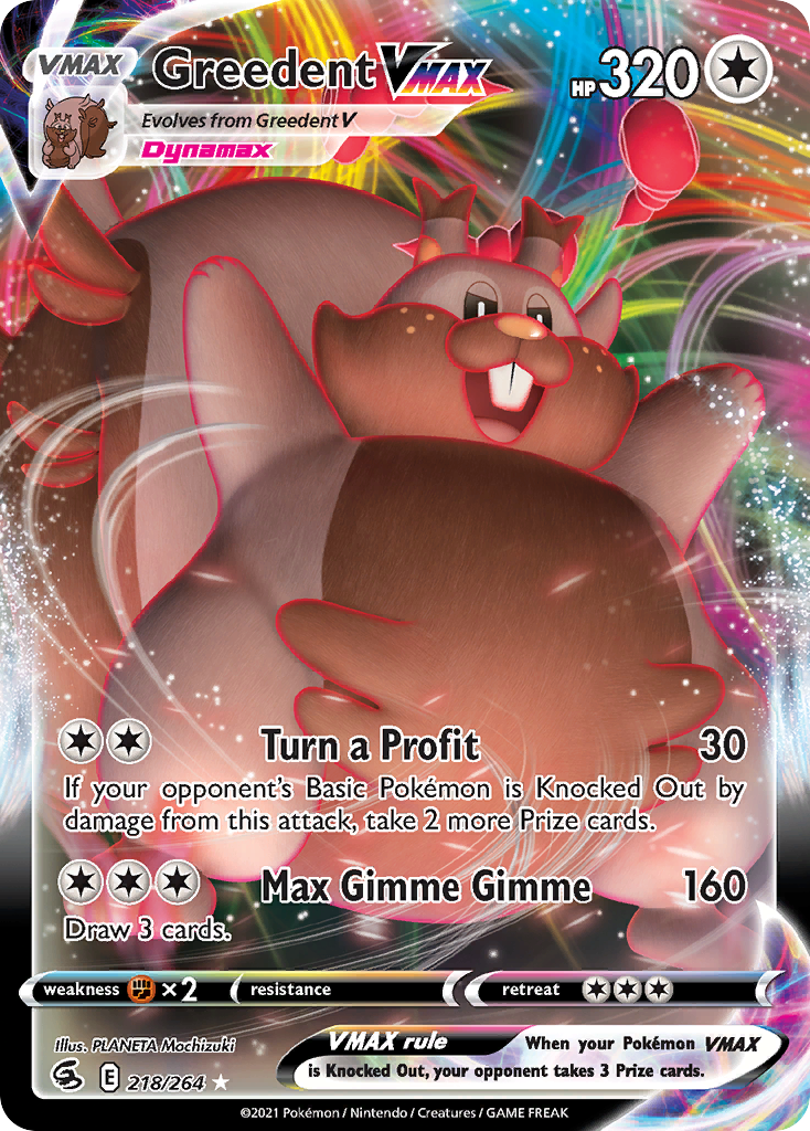 Greedent VMAX – Fusion Strike