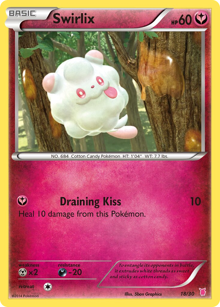 Swirlix – XY Trainer Kit Wigglytuff