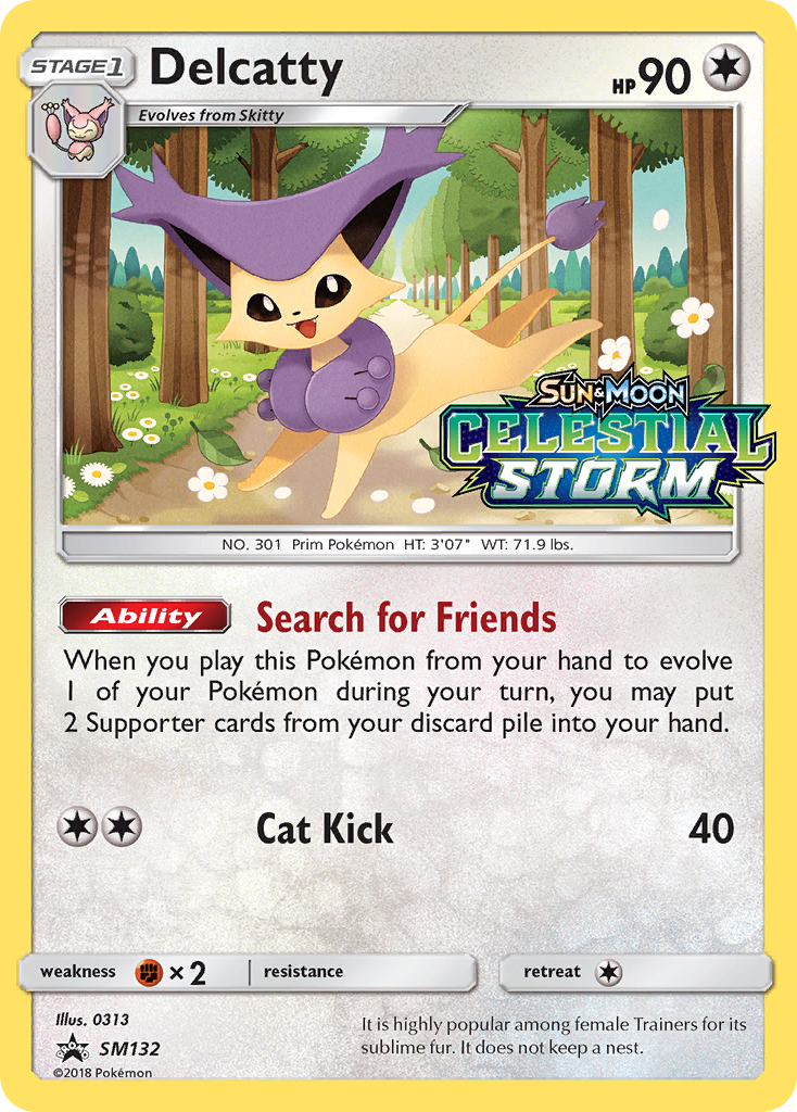 Delcatty – SM Black Star Promos