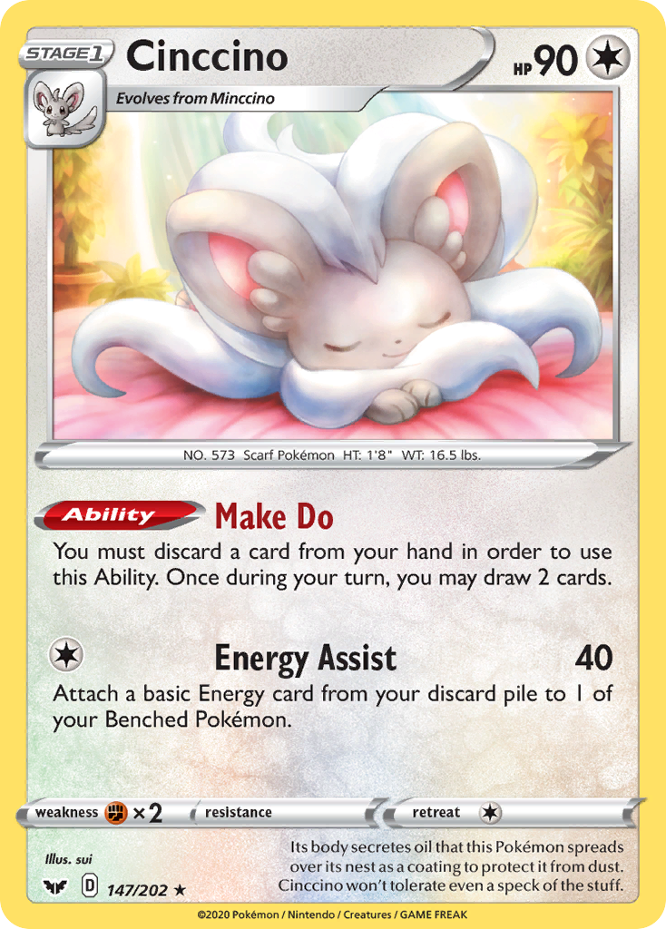 Cinccino – Sword & Shield