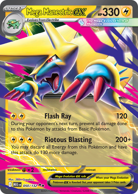 Mega Manectric ex – Mega Evolution