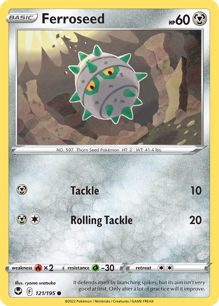 Ferroseed – Silver Tempest