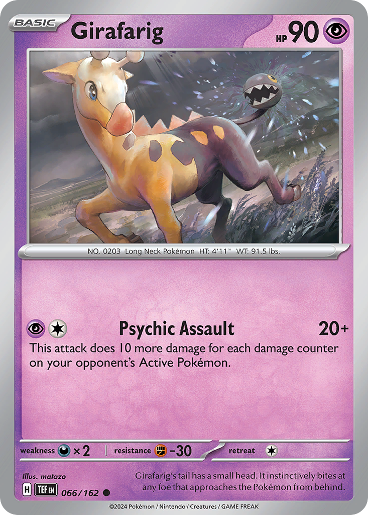 Girafarig – Temporal Forces