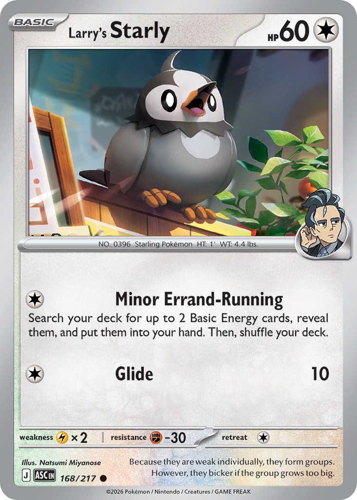 Larry's Starly – Ascended Heroes