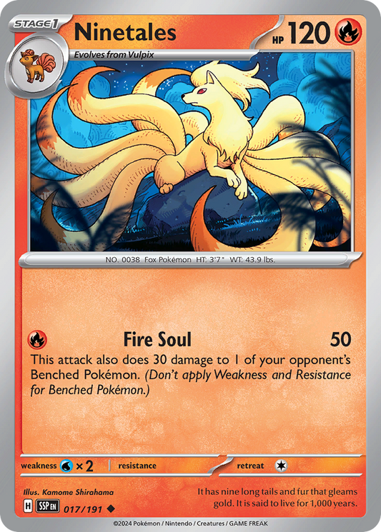 Ninetales – Surging Sparks