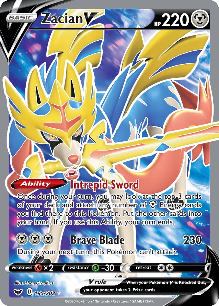 Zacian V – Sword & Shield