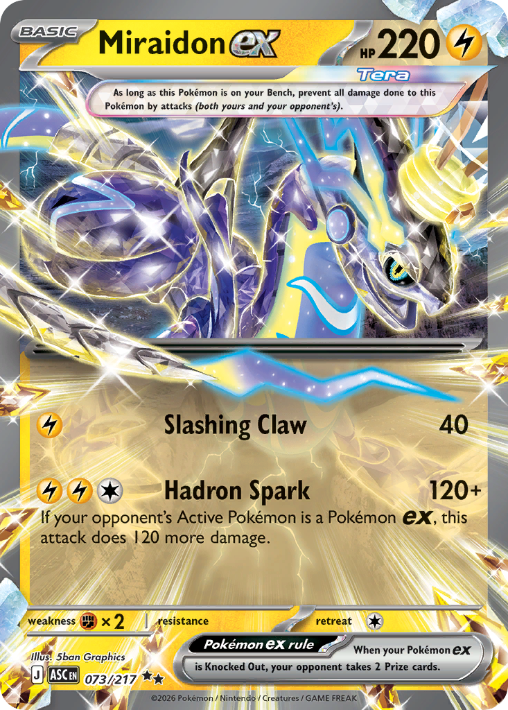 Miraidon ex – Ascended Heroes