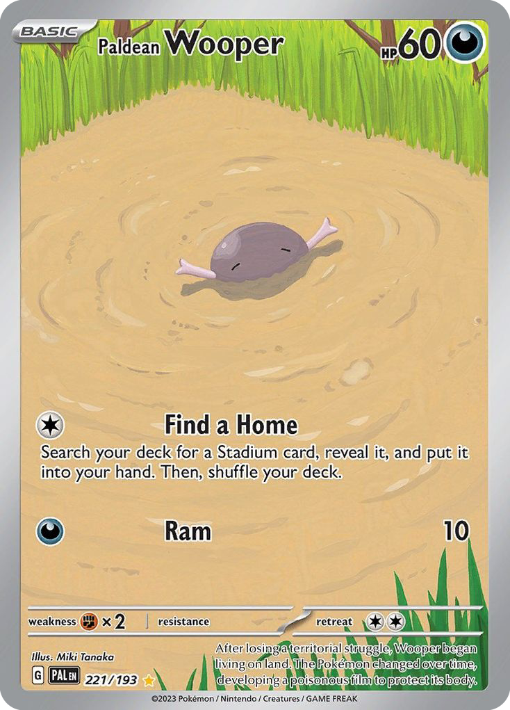 Paldean Wooper – Paldea Evolved
