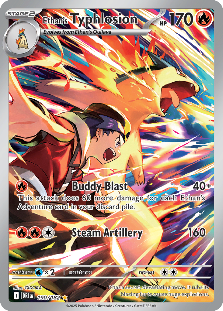 Ethan's Typhlosion – Destined Rivals
