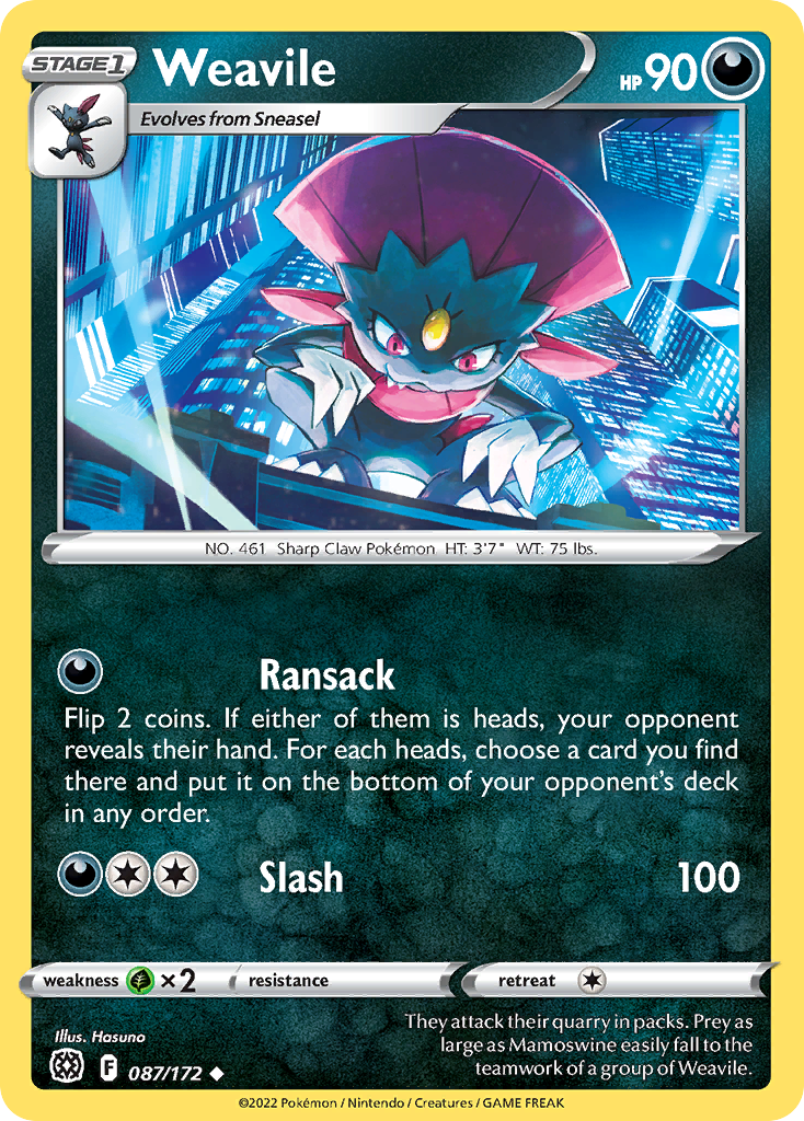 Weavile – Brilliant Stars