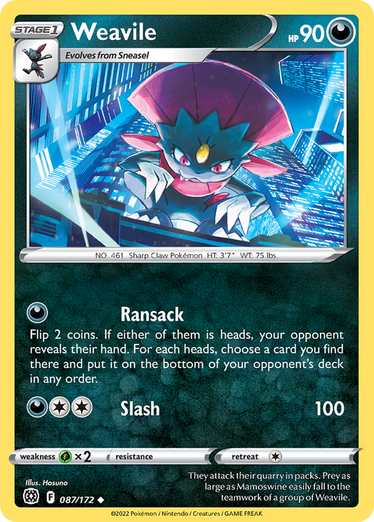 Weavile – Brilliant Stars