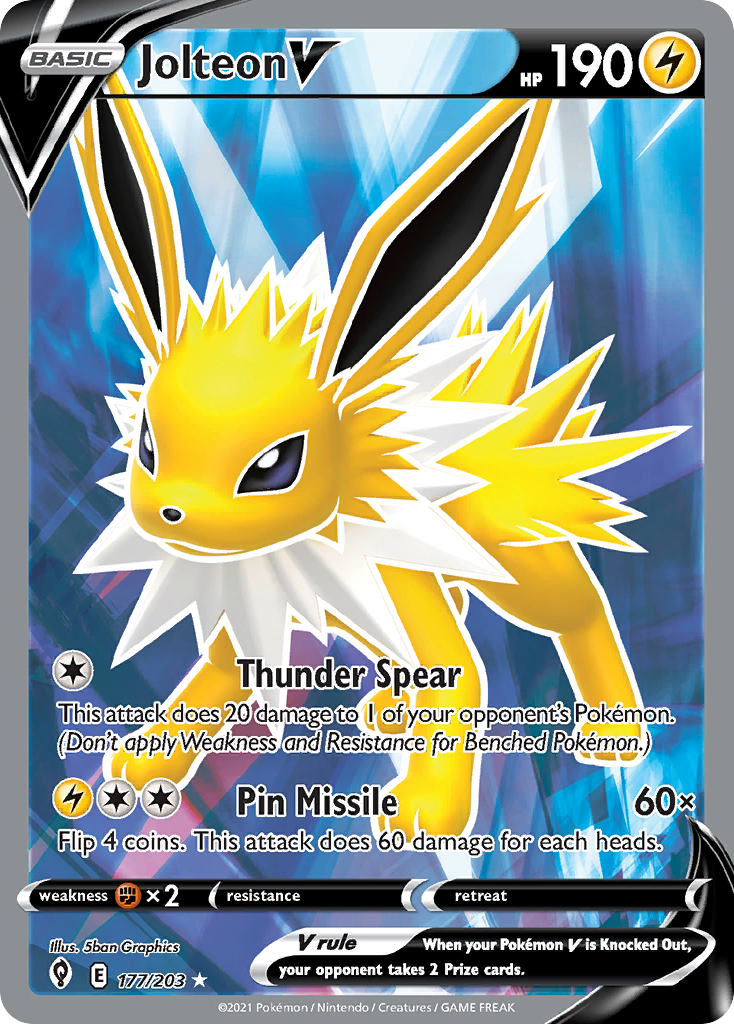 Jolteon V – Evolving Skies