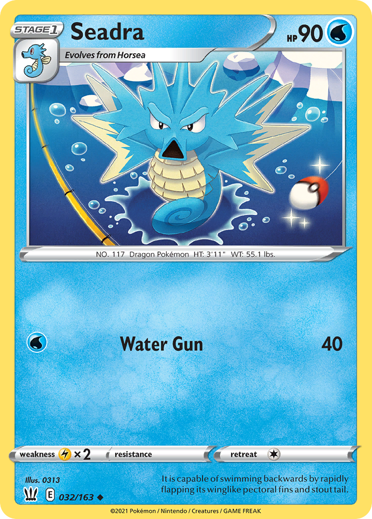 Seadra – Battle Styles