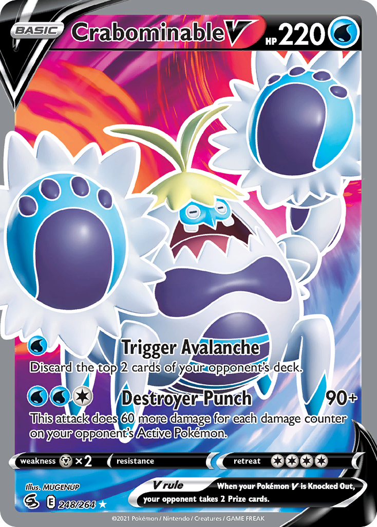 Crabominable V – Fusion Strike