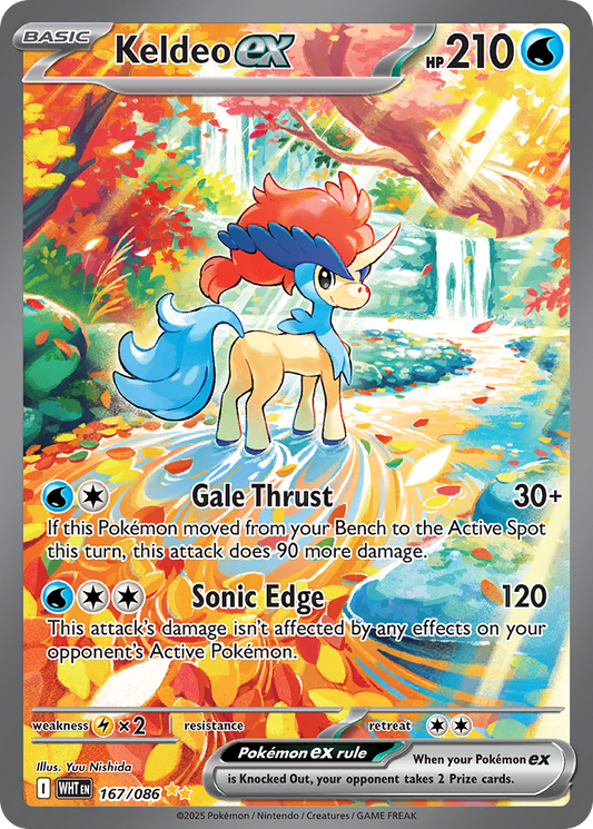 Keldeo ex – White Flare
