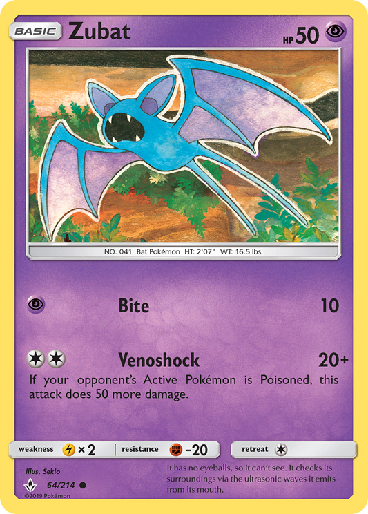 Zubat – Unbroken Bonds