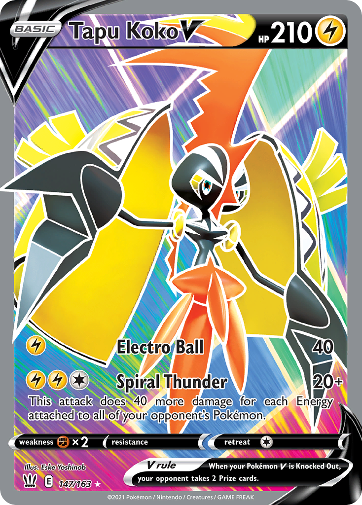 Tapu Koko V – Battle Styles