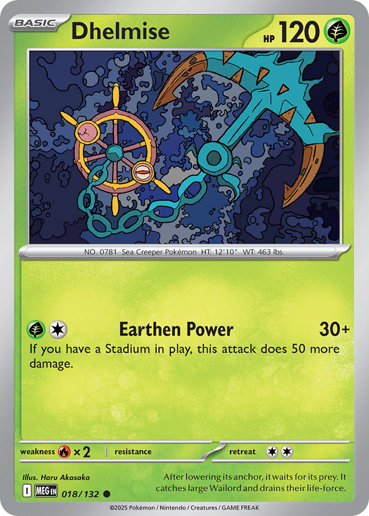 Dhelmise – Mega Evolution