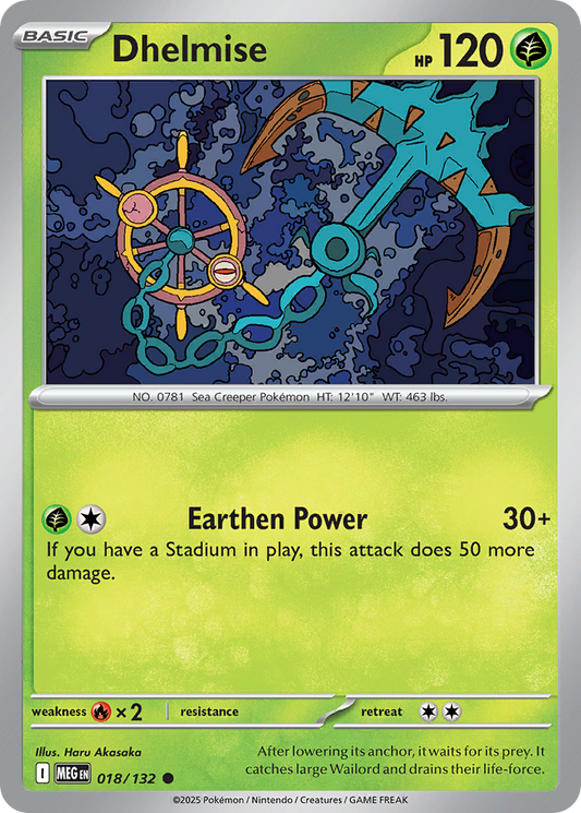 Dhelmise – Mega Evolution