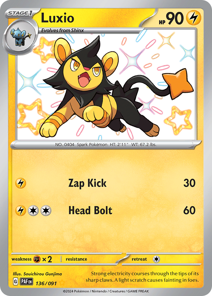 Luxio – Paldean Fates