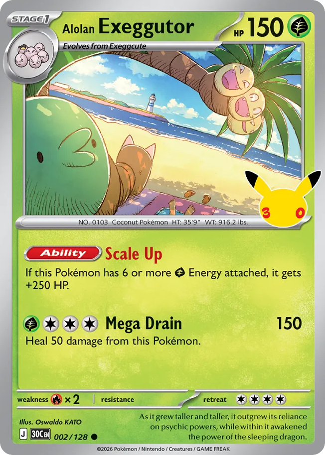 Alolan Exeggutor – 30th Celebration