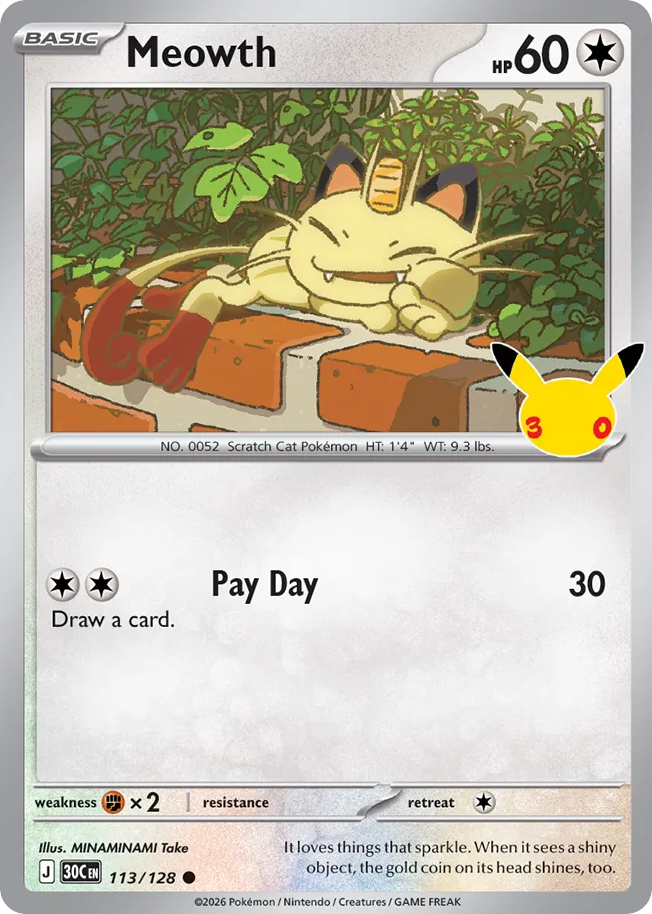 Meowth – 30th Celebration