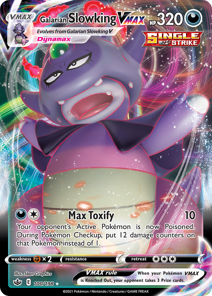Galarian Slowking VMAX – Chilling Reign