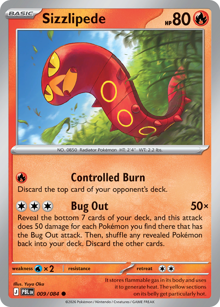 Sizzlipede – Pitch Black
