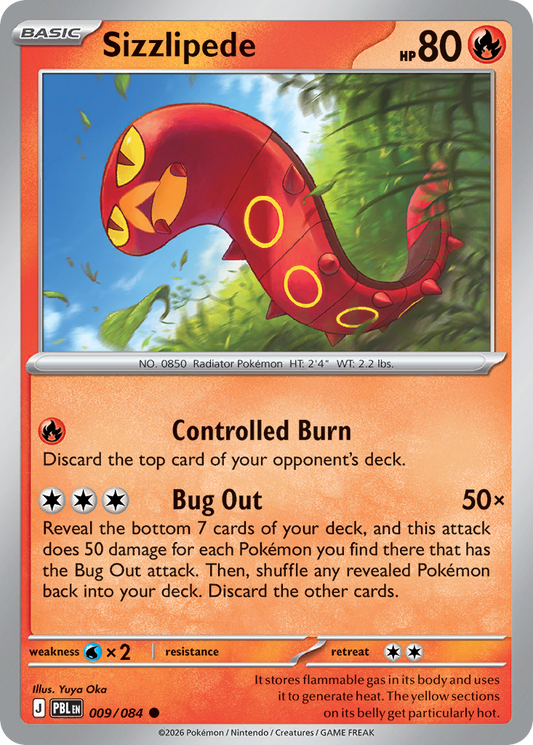 Sizzlipede – Pitch Black