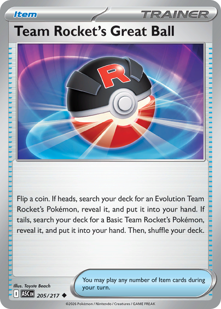 Team Rocket's Great Ball – Ascended Heroes