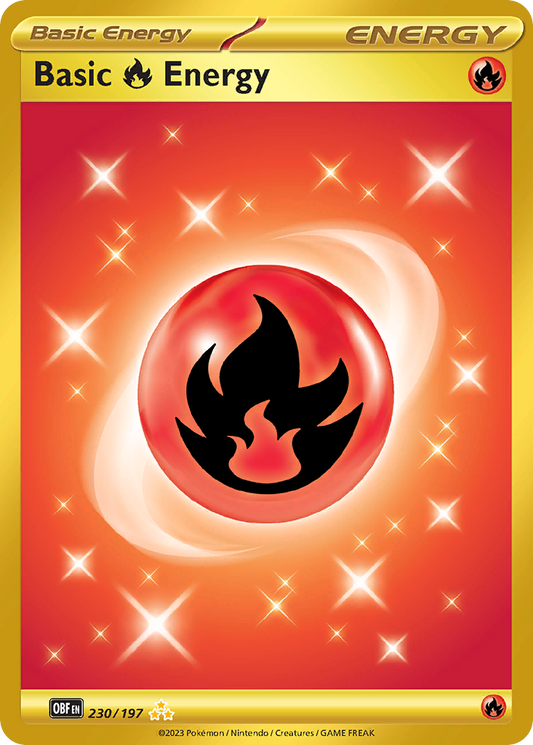 Basic Fire Energy – Obsidian Flames