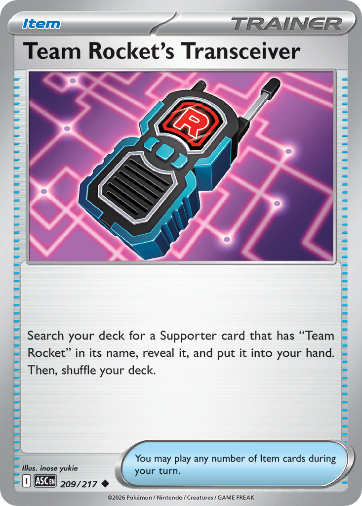 Team Rocket's Transceiver – Ascended Heroes