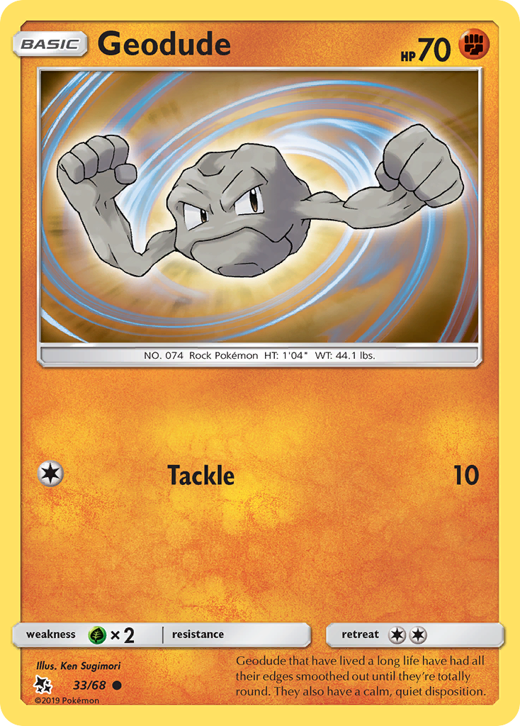 Geodude – Hidden Fates
