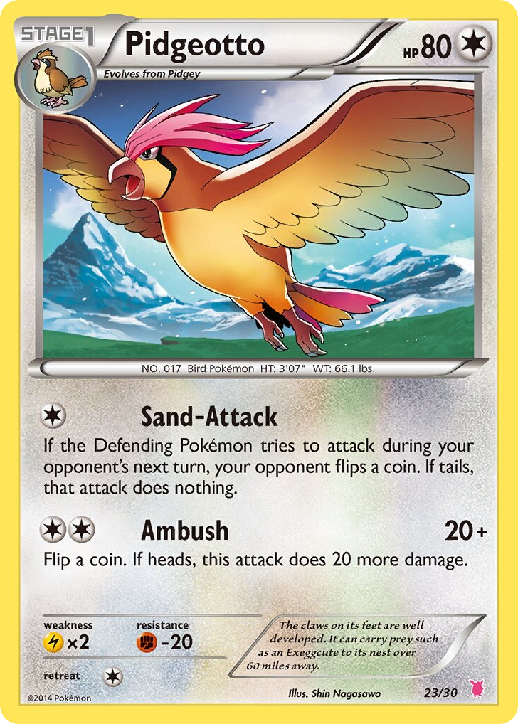 Pidgeotto – XY Trainer Kit Wigglytuff