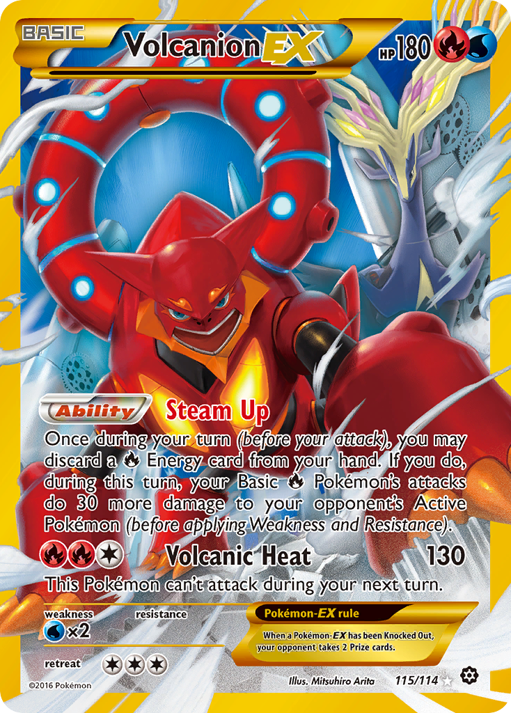 Volcanion-EX – Steam Siege